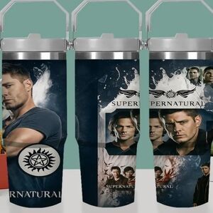 Supernatural Themed 30 Oz Tumbler Nwot (1 Tumbler)